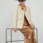 Huanzi spring autumn heavy couture tweed coat jacket - Kindr