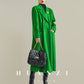 Huanzi custom-made Australian wool pure hand-sewn double-sided autumn winter coat - Iya