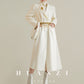 Huanzi custom-made Australian wool pure hand-sewn double-sided autumn winter coat - Iya