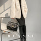 Huanzi green imitation fur autumn winter coat - Miiw