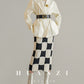 Huanzi custom-made Australian wool hand-sewn double-sided autumn winter short coat - Sakka