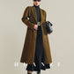 Huanzi high-end waist sheep wool double-sided autumn winter coat - fiee