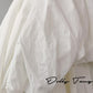 DOLLY Elegant White Tube Top Long Puffy High Waist Wedding Dress-GRACE