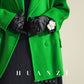 Huanzi custom-made Australian wool hand-sewn double-sided autumn winter short coat - Sakka