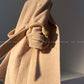 Aconiconi｜Galan Sumu long-haired high-grade woolen long coat- Kalanchoe