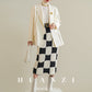 Huanzi custom-made Australian wool hand-sewn double-sided autumn winter short coat - Sakka