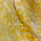 Aconiconi Elegant Yellow V-NeckPuff Sleeve Vacation Dress- Manshan