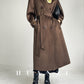 Huanzi high-end double-sided cashmere wool tweed blazer  coat - Vellor