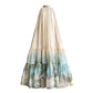 Aconiconi| Louvre Picture Reflection printed halter neck maxi skirt vacation dress - Miinia