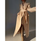 Aconiconi｜Galan Sumu long-haired high-grade woolen long coat- Kalanchoe