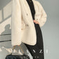 Huanzi green imitation fur autumn winter coat - Miiw