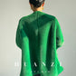 Huanzi green imitation fur autumn winter coat - Miiw