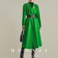 Huanzi custom-made Australian wool pure hand-sewn double-sided autumn winter coat - Iya