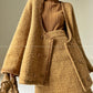 Brownie autumn wool retro tweed suit skirt jacket - Dunnu
