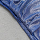 DOLLY Elegant Electric Blue Off Shoulder Halter Neck Dinner Dress-JU  (V)