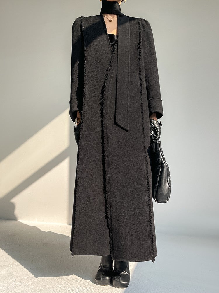 Original handmade double-sided cashmere coat - Fiais