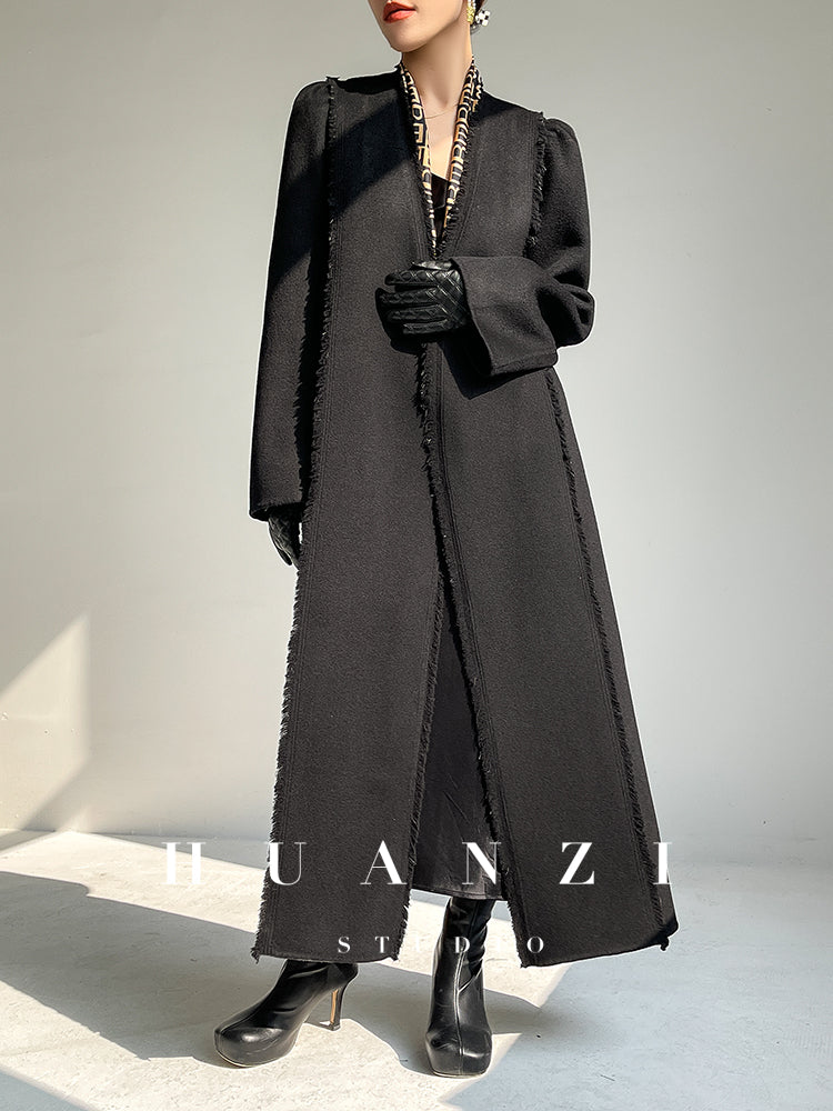 Original handmade double-sided cashmere coat - Fiais