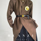 Double-sided wool autumn winter short cashmere coat - Lioew