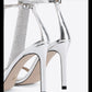 New open-toe stiletto rhinestone chainmain high heel sandals  - Tivao			 							        							Membership vouchers over 400-50