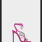 Fab Fei rhinestone tassel lace-up women's shoes sexy sandals - Rira