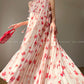 Aconiconi｜Flower heavy pleated French romantic vacation style loose sling midi dress - chimes