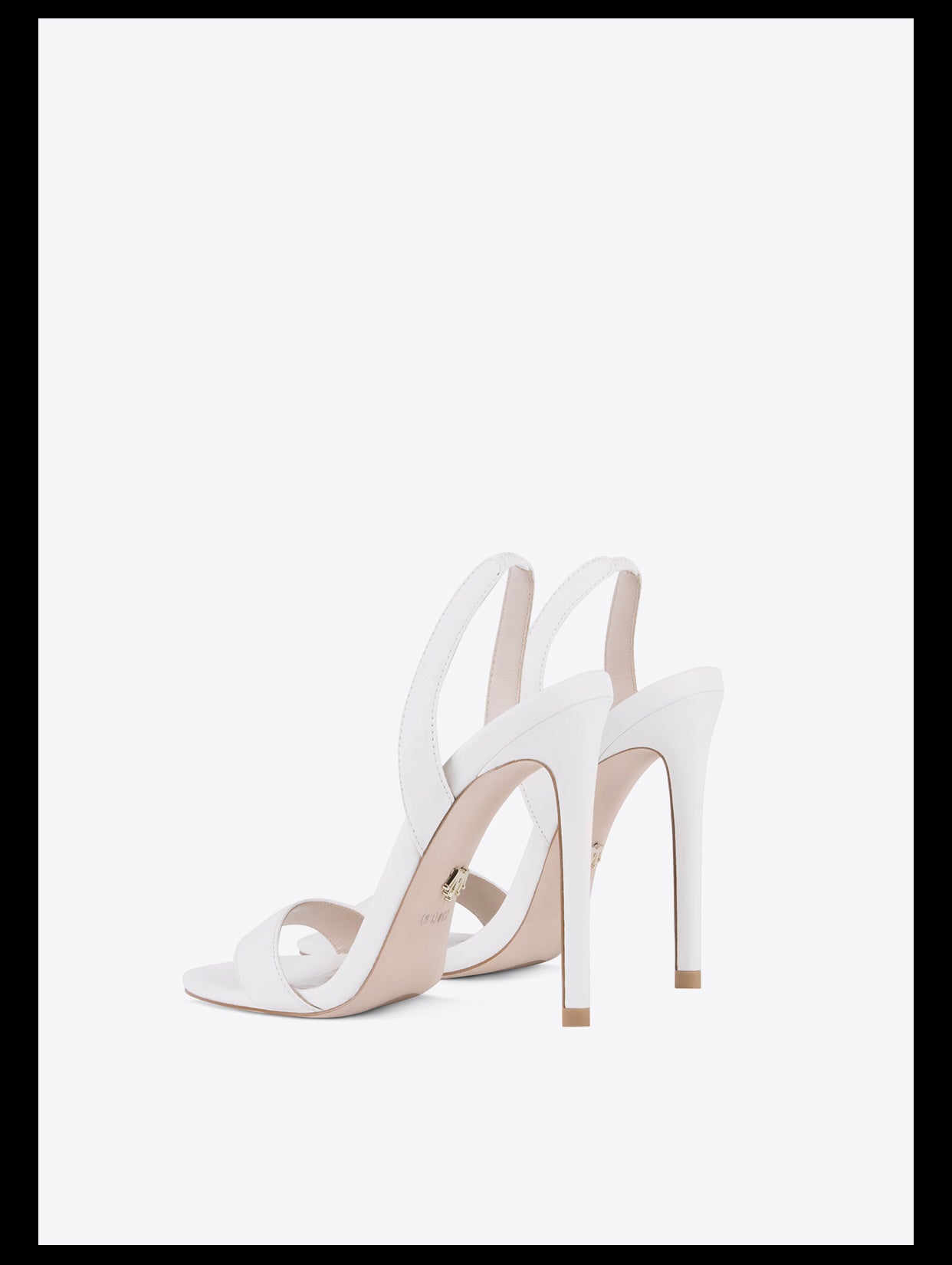Elegant back strap open toe high heel stiletto sandals - Kina