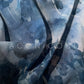 Aconiconi｜French  elegant blue print spring summer dress - hiju