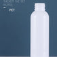 100ml cosmetic plastic cap empty bottle PWG
