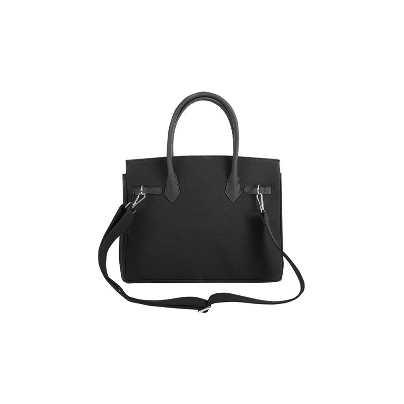 Canvas Tote Bags with Leather Handles - Mirohaus